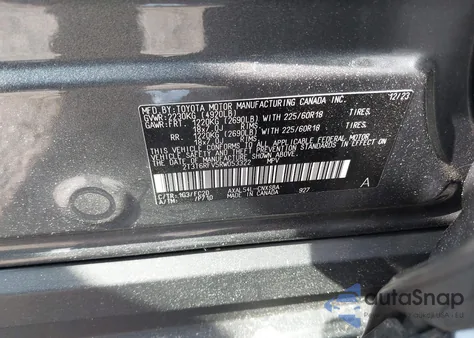 2024 Toyota Rav4 Hybrid Se из США, поврежденный, VIN 2T3T6RFV5RW053322